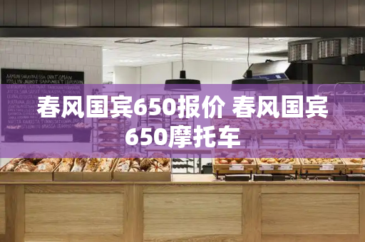 春风国宾650报价 春风国宾650摩托车