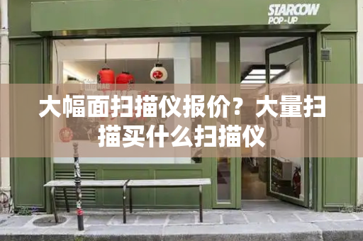 大幅面扫描仪报价？大量扫描买什么扫描仪