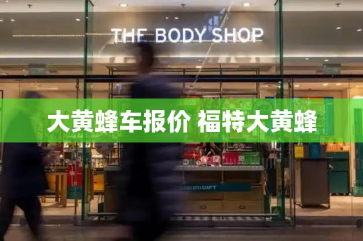 大黄蜂车报价 福特大黄蜂