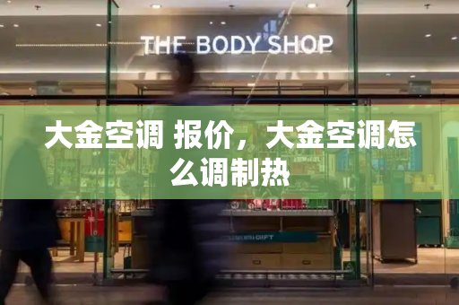 大金空调 报价，大金空调怎么调制热-第1张图片-星选测评