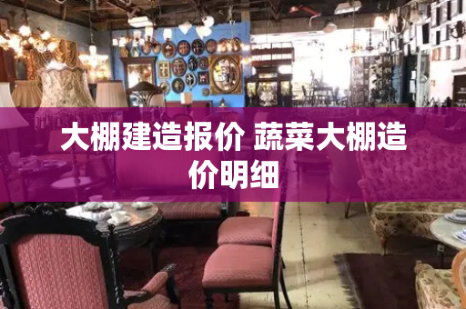 大棚建造报价 蔬菜大棚造价明细