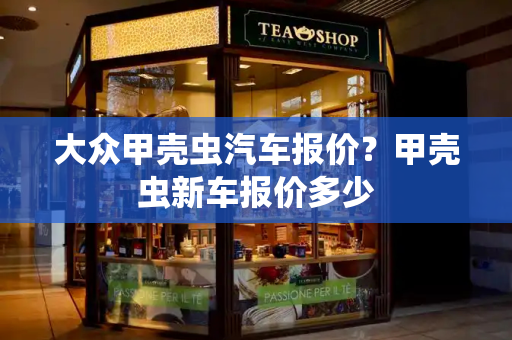 大众甲壳虫汽车报价？甲壳虫新车报价多少-第1张图片-星选测评
