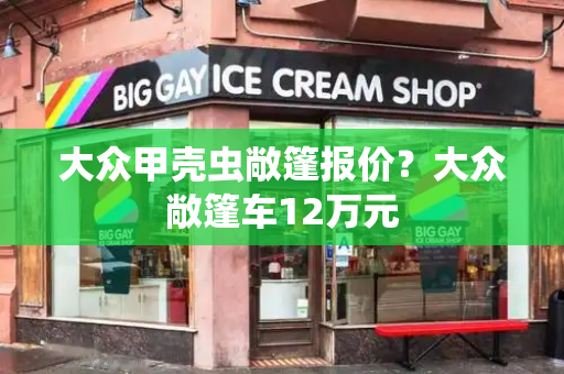 大众甲壳虫敞篷报价？大众敞篷车12万元
