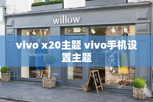 vivo x20主题 vivo手机设置主题
