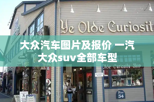 大众汽车图片及报价 一汽大众suv全部车型-第1张图片-星选测评