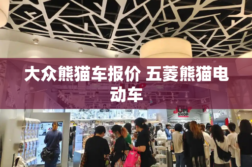 大众熊猫车报价 五菱熊猫电动车-第1张图片-星选测评