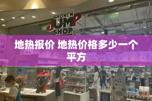 地热报价 地热价格多少一个平方