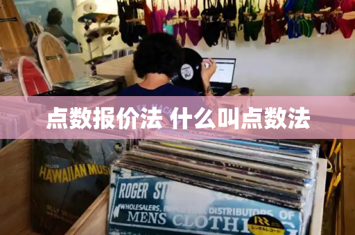 点数报价法 什么叫点数法