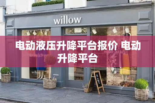 电动液压升降平台报价 电动升降平台-第1张图片-星选测评