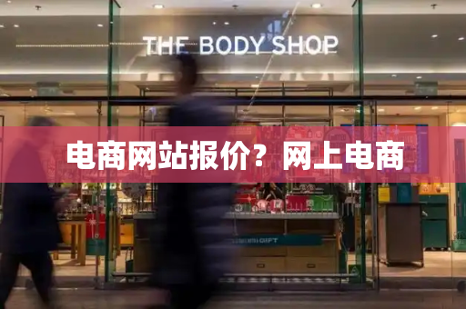 电商网站报价？网上电商