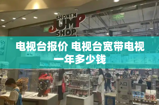 电视台报价 电视台宽带电视一年多少钱-第1张图片-星选测评