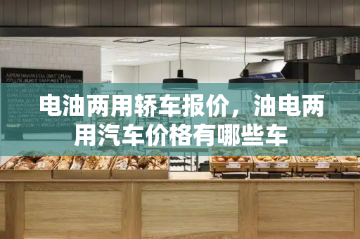 电油两用轿车报价，油电两用汽车价格有哪些车-第1张图片-星选测评