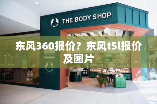 东风360报价？东风t5l报价及图片