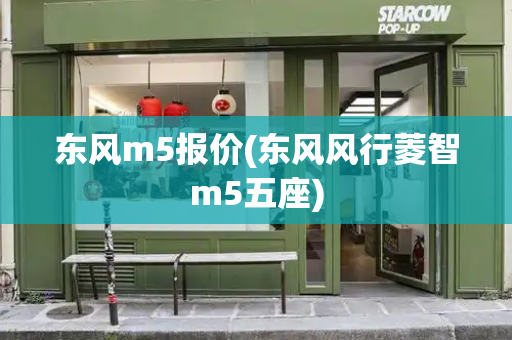 东风m5报价(东风风行菱智m5五座)-第1张图片-星选测评