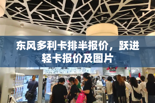 东风多利卡排半报价，跃进轻卡报价及图片