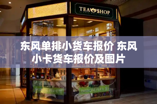 东风单排小货车报价 东风小卡货车报价及图片