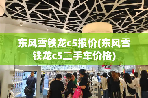 东风雪铁龙c5报价(东风雪铁龙c5二手车价格)