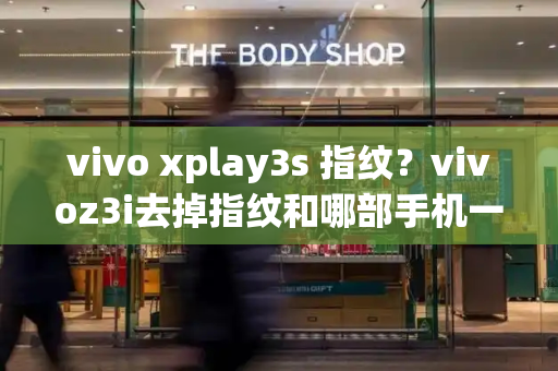vivo xplay3s 指纹？vivoz3i去掉指纹和哪部手机一样-第1张图片-星选测评