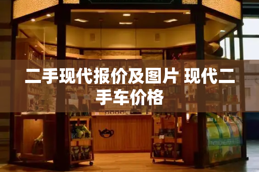 二手现代报价及图片 现代二手车价格-第1张图片-星选测评
