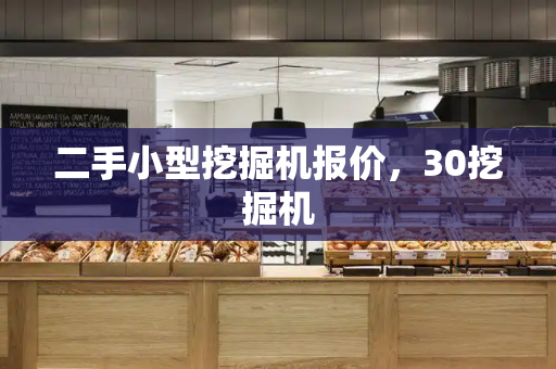 二手小型挖掘机报价，30挖掘机