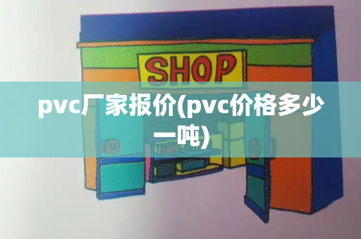 pvc厂家报价(pvc价格多少一吨)