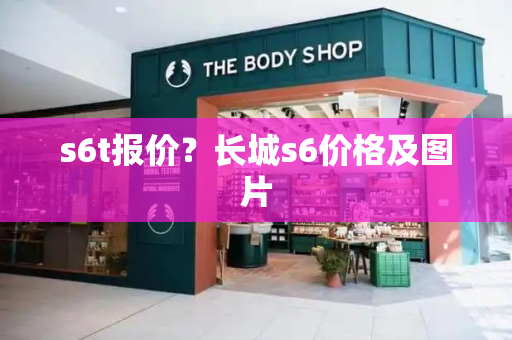 s6t报价？长城s6价格及图片-第1张图片-星选测评