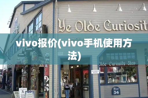 vivo报价(vivo手机使用方法)
