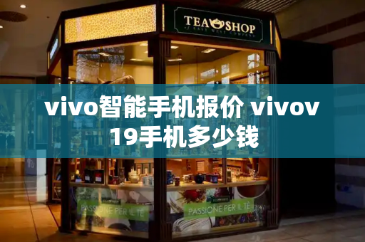 vivo智能手机报价 vivov19手机多少钱