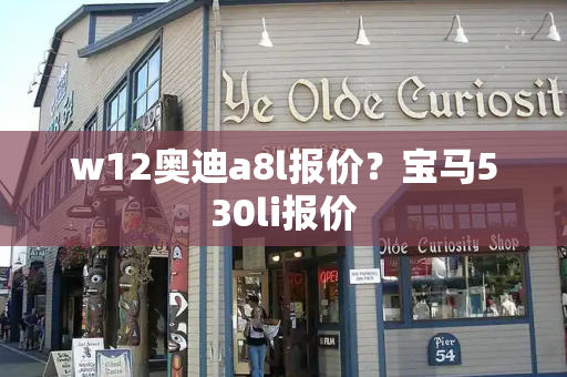 w12奥迪a8l报价？宝马530li报价-第1张图片-星选测评