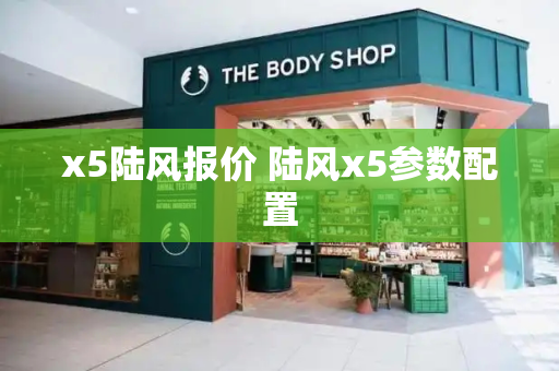 x5陆风报价 陆风x5参数配置-第1张图片-星选测评