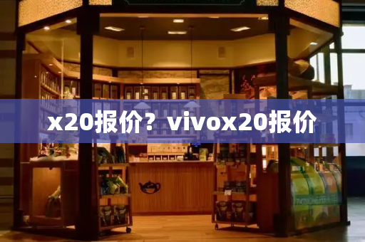 x20报价？vivox20报价