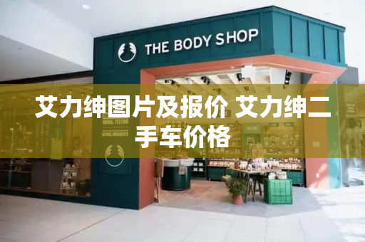 艾力绅图片及报价 艾力绅二手车价格-第1张图片-星选测评