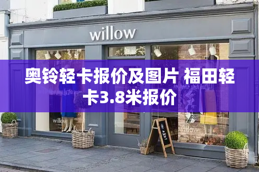 奥铃轻卡报价及图片 福田轻卡3.8米报价
