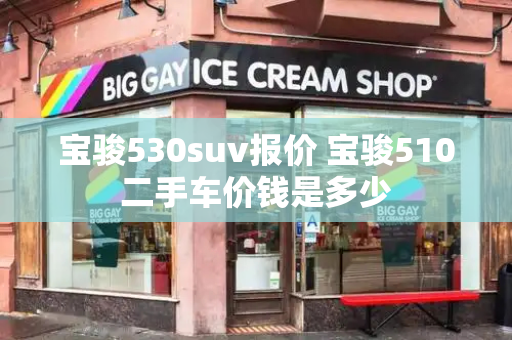 宝骏530suv报价 宝骏510二手车价钱是多少