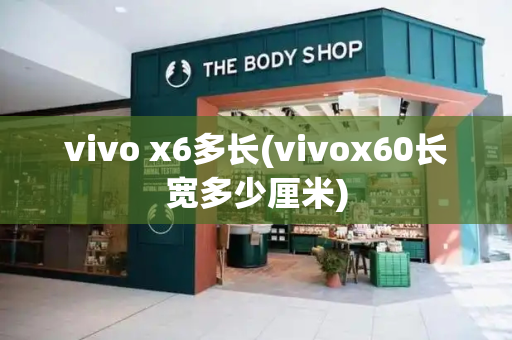 vivo x6多长(vivox60长宽多少厘米)