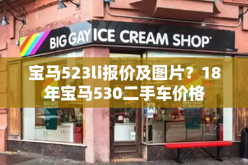 宝马523li报价及图片？18年宝马530二手车价格-第1张图片-星选测评