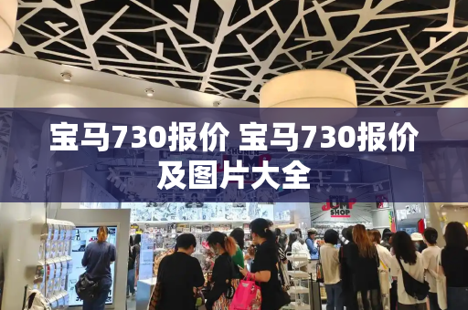 宝马730报价 宝马730报价及图片大全-第1张图片-星选测评