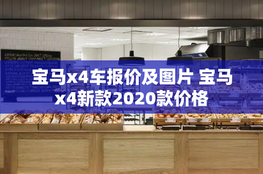 宝马x4车报价及图片 宝马x4新款2020款价格