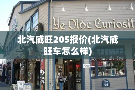 北汽威旺205报价(北汽威旺车怎么样)