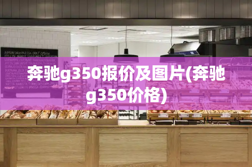 奔驰g350报价及图片(奔驰g350价格)