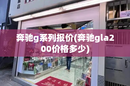 奔驰g系列报价(奔驰gla200价格多少)
