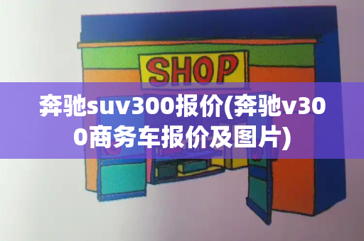 奔驰suv300报价(奔驰v300商务车报价及图片)