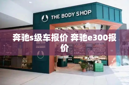 奔驰s级车报价 奔驰e300报价-第1张图片-星选测评