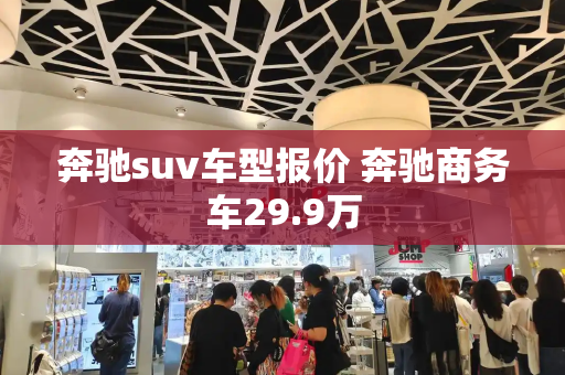 奔驰suv车型报价 奔驰商务车29.9万