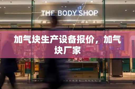 加气块生产设备报价，加气块厂家-第1张图片-星选测评