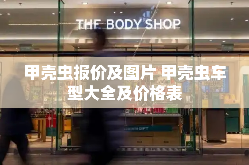 甲壳虫报价及图片 甲壳虫车型大全及价格表-第1张图片-星选测评