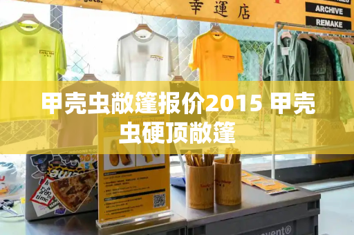 甲壳虫敞篷报价2015 甲壳虫硬顶敞篷