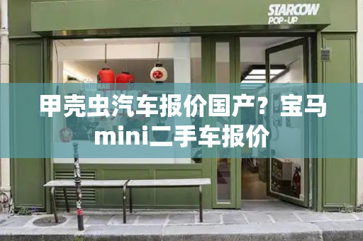 甲壳虫汽车报价国产？宝马mini二手车报价