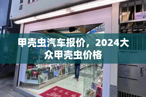 甲壳虫汽车报价，2024大众甲壳虫价格-第1张图片-星选测评