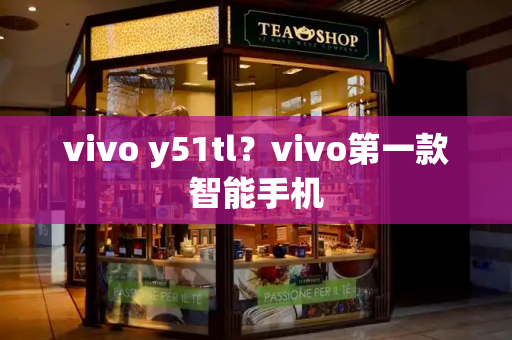 vivo y51tl？vivo第一款智能手机-第1张图片-星选测评